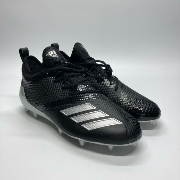 Men’s Adidas AdiZero 5-Star 7.0 Black Lacrosse - Picture 1 of 7